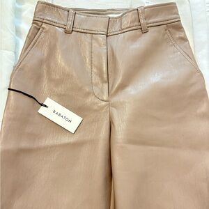 NWT Aritzia Babaton Leather Pants